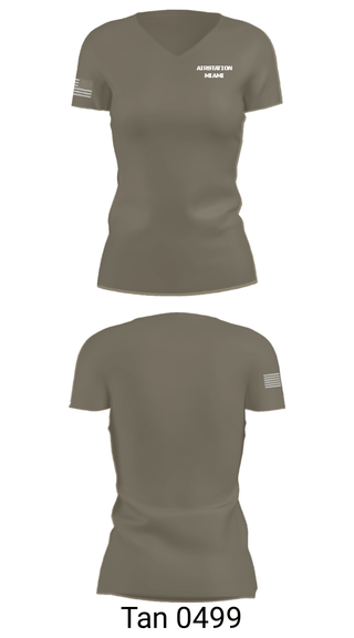 Women's Short Sleeve Vneck Shirt, AIRSTATION MIAMI, , Teamtime, Team time, sublimation, custom sports apparel, team uniforms, spirit wear, spiritwear, sports uniforms, custom shirts, team store, custom team store, fundraiser sports, apparel fundraiser