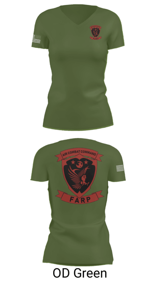 Women's Short Sleeve Vneck Shirt, FARP, Air Force, Teamtime, Team time, sublimation, custom sports apparel, team uniforms, spirit wear, spiritwear, sports uniforms, custom shirts, team store, custom team store, fundraiser sports, apparel fundraiser