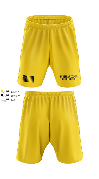 KEWEENAW COUNTY SHERIFFS OFFICE 15450708 Athletic Shorts With Pockets - 101