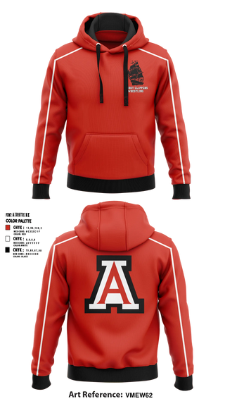 Hoodie, Amboy Clippers, Wrestling, Teamtime, Team time, sublimation, custom sports apparel, team uniforms, spirit wear, spiritwear, sports uniforms, custom shirts, team store, custom team store, fundraiser sports, apparel fundraiser