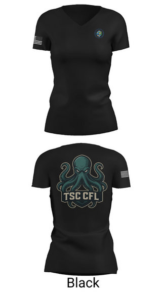 Womens Short Sleeve Vneck Shirt, Tsc cfl, , Teamtime, Team time, sublimation, custom sports apparel, team uniforms, spirit wear, spiritwear, sports uniforms, custom shirts, team store, custom team store, fundraiser sports, apparel fundraiser