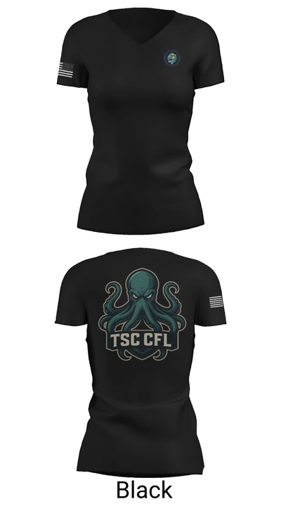 Tsc cfl 79099869 Women's Short Sleeve V-neck Shirt - 27