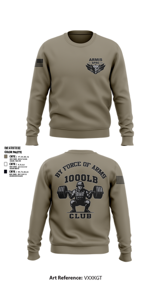 Crew Neck Sweatshirt, Armis SPRC, , Teamtime, Team time, sublimation, custom sports apparel, team uniforms, spirit wear, spiritwear, sports uniforms, custom shirts, team store, custom team store, fundraiser sports, apparel fundraiser