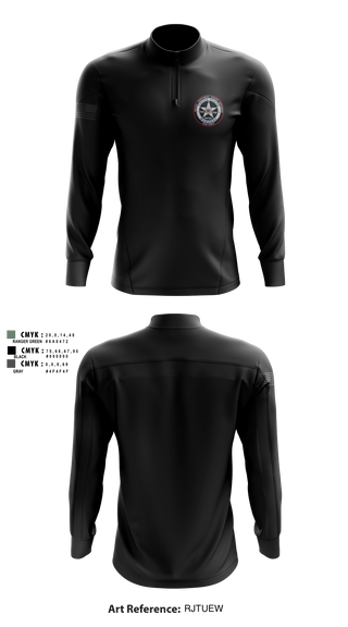 Quarter Zip Jacket, US Marshals PNVOTF, Police, Teamtime, Team time, sublimation, custom sports apparel, team uniforms, spirit wear, spiritwear, sports uniforms, custom shirts, team store, custom team store, fundraiser sports, apparel fundraiser