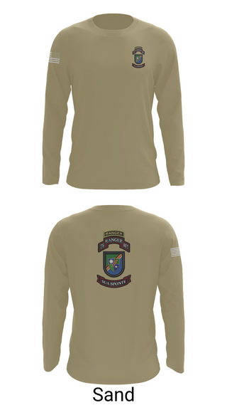 Long Sleeve Performance Shirt, 3rd/75th Ranger Regiment, , Teamtime, Team time, sublimation, custom sports apparel, team uniforms, spirit wear, spiritwear, sports uniforms, custom shirts, team store, custom team store, fundraiser sports, apparel fundraiser