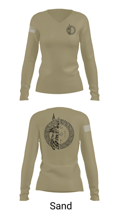 GOLF 75360109 Women's Long Sleeve V-neck Shirt - 97