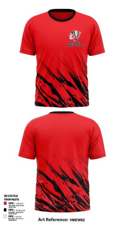 Lady Saukees Basketball 23712884 Short Sleeve Performance Shirt - 1