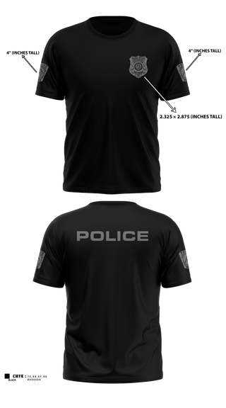 Old School Cotton Feel Shirt, A.C.E., Police, Teamtime, Team time, sublimation, custom sports apparel, team uniforms, spirit wear, spiritwear, sports uniforms, custom shirts, team store, custom team store, fundraiser sports, apparel fundraiser
