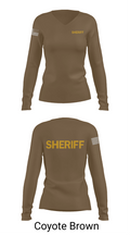 Dorchester County Sheriffs office 81126244 Women's Long Sleeve V-neck Shirt - 16