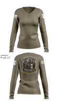 528th MED DET COSC Women's Long Sleeve V-neck Shirt - 43