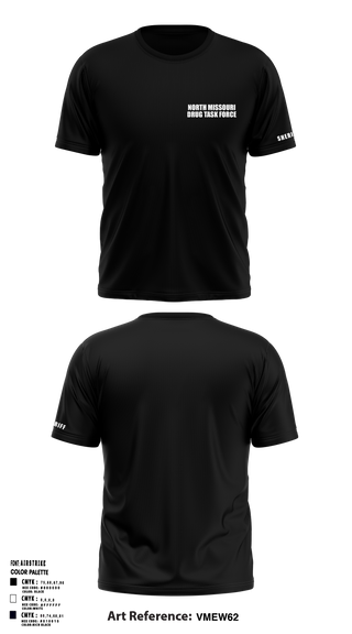 Short Sleeve Performance Shirt, North Missouri Drug Task Force, Police, Teamtime, Team time, sublimation, custom sports apparel, team uniforms, spirit wear, spiritwear, sports uniforms, custom shirts, team store, custom team store, fundraiser sports, apparel fundraiser