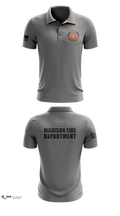 Madison Fire Department Short Sleeve Performance Polo - 6