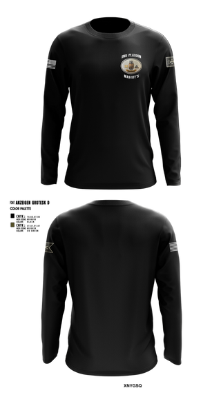 Long Sleeve Performance Shirt, 2nd Plt, Doghouse Company, 1/3 TOG, , Teamtime, Team time, sublimation, custom sports apparel, team uniforms, spirit wear, spiritwear, sports uniforms, custom shirts, team store, custom team store, fundraiser sports, apparel fundraiser