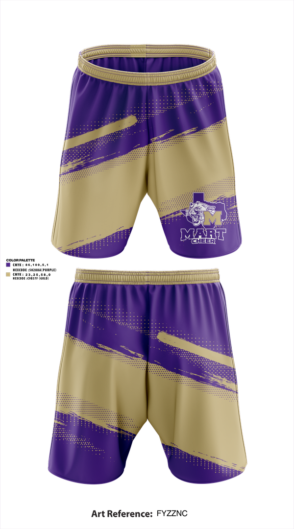 Athletic Shorts With Pockets, Mart High School Cheer, Cheer, Teamtime, Team time, sublimation, custom sports apparel, team uniforms, spirit wear, spiritwear, sports uniforms, custom shirts, team store, custom team store, fundraiser sports, apparel fundraiser