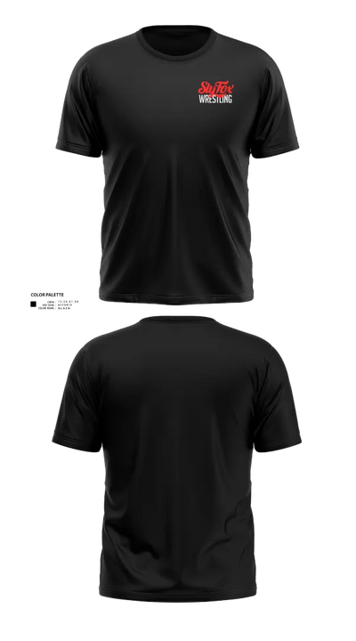 Sly Fox Wrestling Club 97823247 Short Sleeve Performance Shirt - 100
