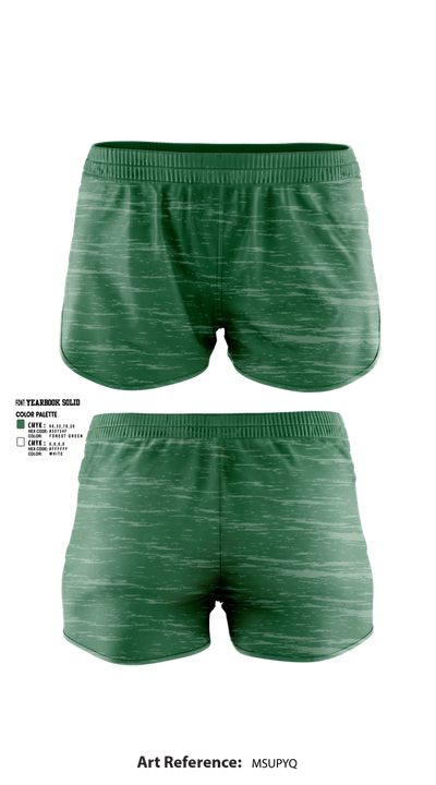 Thomas Fay Custer Marching Band 91481918 Women's Shorts - 1