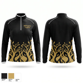 Quarter Zip Jacket, Millington Trojans, Wrestling, Teamtime, Team time, sublimation, custom sports apparel, team uniforms, spirit wear, spiritwear, sports uniforms, custom shirts, team store, custom team store, fundraiser sports, apparel fundraiser