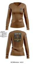 DEP Police Squad One 32340709 Women's Long Sleeve V-neck Shirt - 1