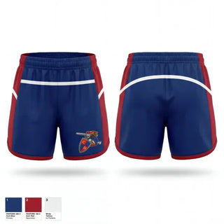 Womens Shorts, Capital District Sled Warriors, Ice Hockey, Teamtime, Team time, sublimation, custom sports apparel, team uniforms, spirit wear, spiritwear, sports uniforms, custom shirts, team store, custom team store, fundraiser sports, apparel fundraiser