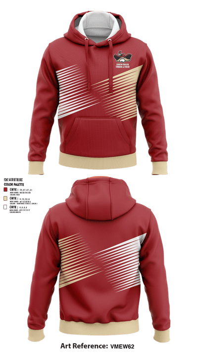 South Gallia Track & Field 64465061 Hoodie - 5