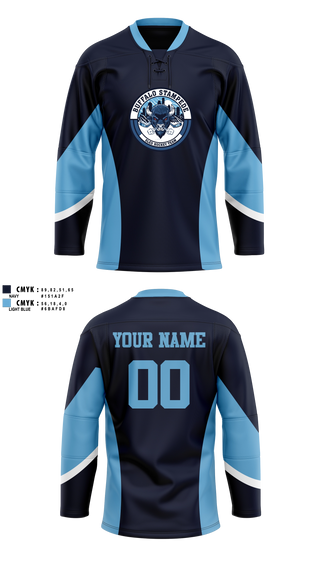 Hockey Jersey, Buffalo Blizzards Wheelchair Basketball team, Men's Basketball, Teamtime, Team time, sublimation, custom sports apparel, team uniforms, spirit wear, spiritwear, sports uniforms, custom shirts, team store, custom team store, fundraiser sports, apparel fundraiser