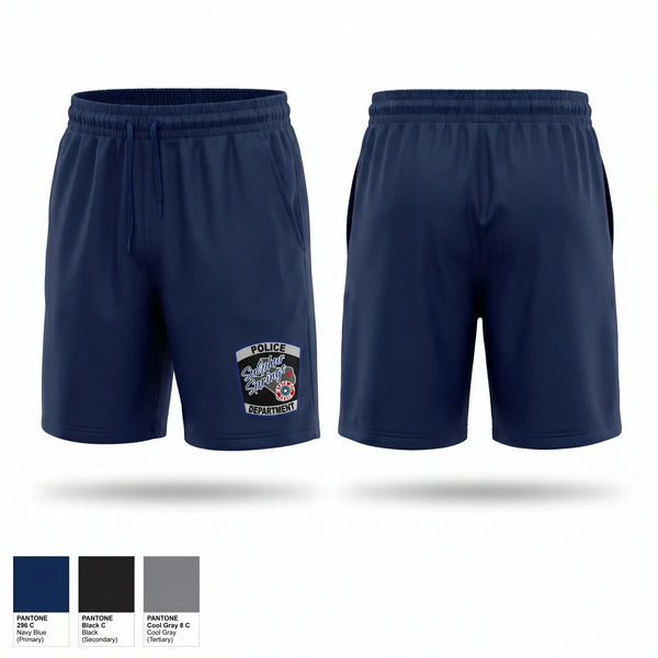 Athletic Shorts With Pockets, Sulphur Springs Police Department, Police, Teamtime, Team time, sublimation, custom sports apparel, team uniforms, spirit wear, spiritwear, sports uniforms, custom shirts, team store, custom team store, fundraiser sports, apparel fundraiser