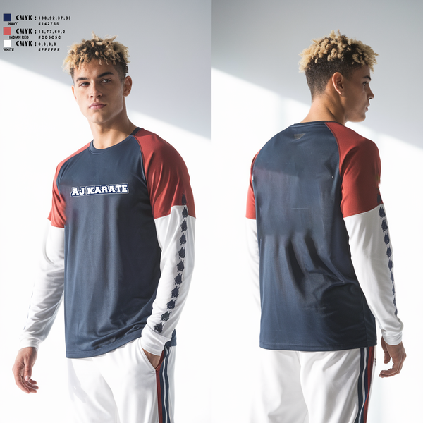 Long Sleeve Performance Shirt, AJKarateAJKarate, Spirit Store, Teamtime, Team time, sublimation, custom sports apparel, team uniforms, spirit wear, spiritwear, sports uniforms, custom shirts, team store, custom team store, fundraiser sports, apparel fundraiser