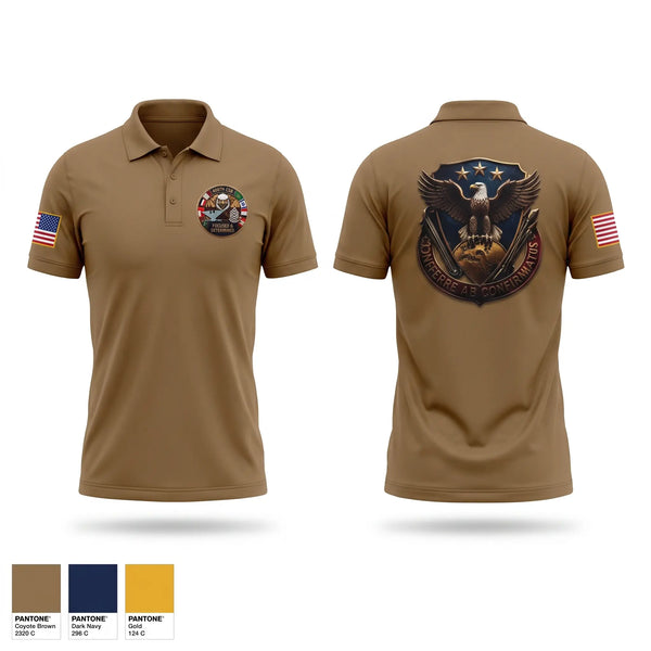 Short Sleeve Performance Polo, 408th Contracting Support Brigade, Army, Teamtime, Team time, sublimation, custom sports apparel, team uniforms, spirit wear, spiritwear, sports uniforms, custom shirts, team store, custom team store, fundraiser sports, apparel fundraiser