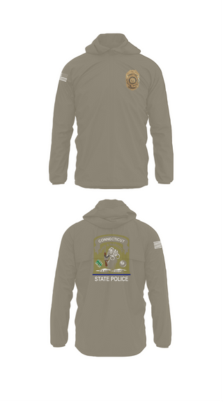 Windbreaker, Connecticut State Police Gangs & Narcotics, Police, Teamtime, Team time, sublimation, custom sports apparel, team uniforms, spirit wear, spiritwear, sports uniforms, custom shirts, team store, custom team store, fundraiser sports, apparel fundraiser