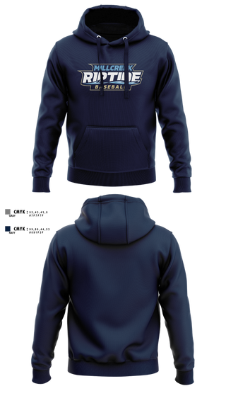 Hoodie, Millcreek Riptide, Baseball, Teamtime, Team time, sublimation, custom sports apparel, team uniforms, spirit wear, spiritwear, sports uniforms, custom shirts, team store, custom team store, fundraiser sports, apparel fundraiser