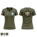 Illinois State Police Women's Short Sleeve V-neck Shirt - 1