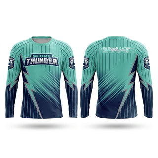 Long Sleeve Performance Shirt, Shore ThunderWicked Woman Welding, Softball, Teamtime, Team time, sublimation, custom sports apparel, team uniforms, spirit wear, spiritwear, sports uniforms, custom shirts, team store, custom team store, fundraiser sports, apparel fundraiser