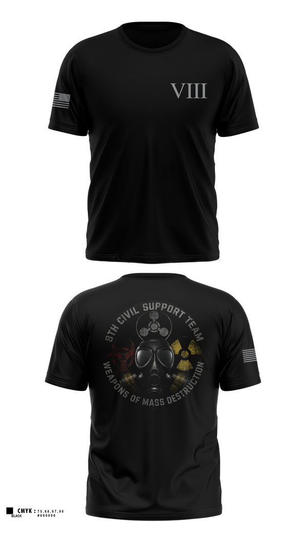 Short Sleeve Performance Shirt, 8th WMD-Civil Support Team, Army, Teamtime, Team time, sublimation, custom sports apparel, team uniforms, spirit wear, spiritwear, sports uniforms, custom shirts, team store, custom team store, fundraiser sports, apparel fundraiser