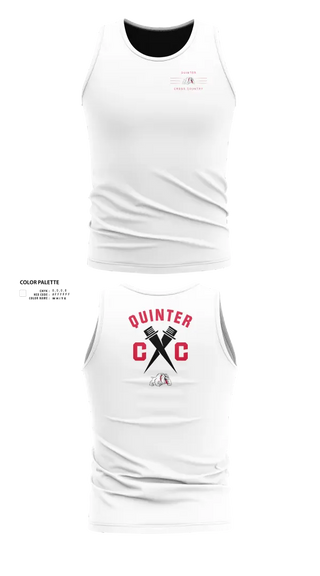 Tank Top, Quinter Bulldogs, Cross Country, Teamtime, Team time, sublimation, custom sports apparel, team uniforms, spirit wear, spiritwear, sports uniforms, custom shirts, team store, custom team store, fundraiser sports, apparel fundraiser