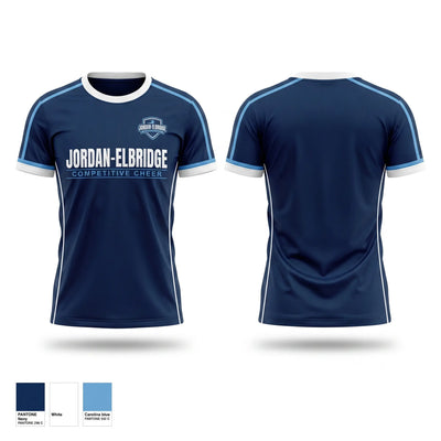 Jordan-Elbridge varsity 37676018 Soft Poly Tee Cotton Like Feel - 1