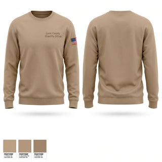 Crew Neck Sweatshirt, Leon County Sheriff's Office, Police, Teamtime, Team time, sublimation, custom sports apparel, team uniforms, spirit wear, spiritwear, sports uniforms, custom shirts, team store, custom team store, fundraiser sports, apparel fundraiser