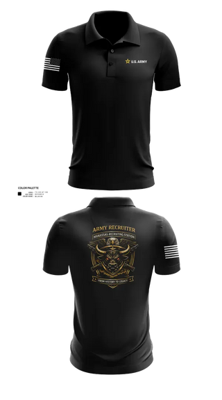 Short Sleeve Performance Polo, Recruiter, Army, Teamtime, Team time, sublimation, custom sports apparel, team uniforms, spirit wear, spiritwear, sports uniforms, custom shirts, team store, custom team store, fundraiser sports, apparel fundraiser