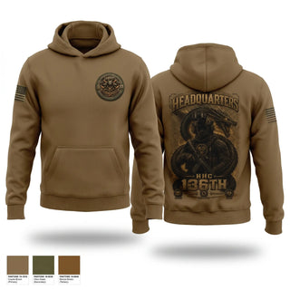 Hoodie, HHC 136th ESB, Army, Teamtime, Team time, sublimation, custom sports apparel, team uniforms, spirit wear, spiritwear, sports uniforms, custom shirts, team store, custom team store, fundraiser sports, apparel fundraiser