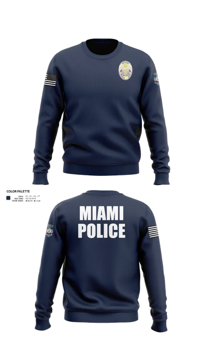 MPD Patrol 83314976 Crew Neck Sweatshirt - 33