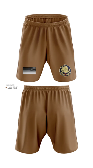 Athletic Shorts With Pockets, 490th CBRN BN, , Teamtime, Team time, sublimation, custom sports apparel, team uniforms, spirit wear, spiritwear, sports uniforms, custom shirts, team store, custom team store, fundraiser sports, apparel fundraiser