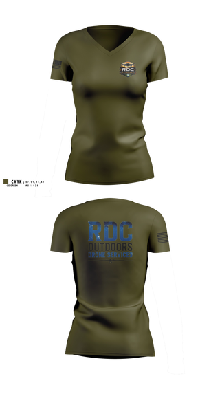 Womens Short Sleeve Vneck Shirt, RDC Outdoors, Police, Teamtime, Team time, sublimation, custom sports apparel, team uniforms, spirit wear, spiritwear, sports uniforms, custom shirts, team store, custom team store, fundraiser sports, apparel fundraiser