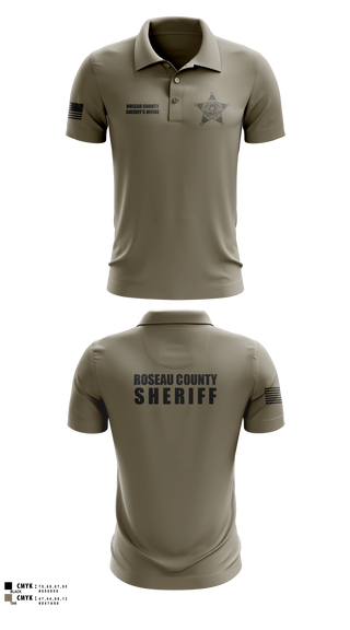 Short Sleeve Performance Polo, Roseau County Sheriff’s Office, Police, Teamtime, Team time, sublimation, custom sports apparel, team uniforms, spirit wear, spiritwear, sports uniforms, custom shirts, team store, custom team store, fundraiser sports, apparel fundraiser