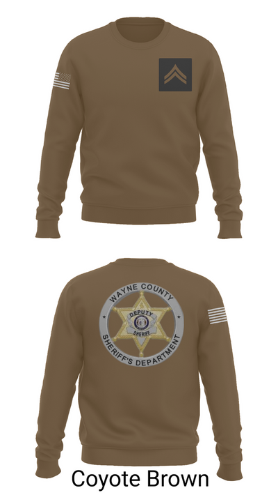Wayne County Sheriff’s Department 8145507 Crew Neck Sweatshirt - 5