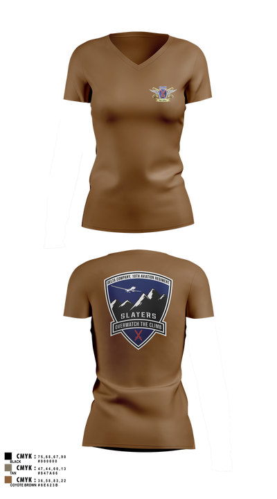 D/10 Slayers Women's Short Sleeve V-neck Shirt - 18