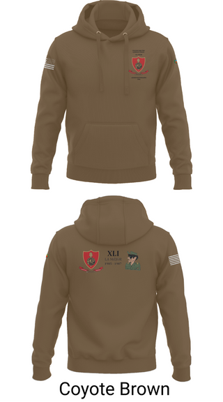 Hoodie, CMLP41, Army, Teamtime, Team time, sublimation, custom sports apparel, team uniforms, spirit wear, spiritwear, sports uniforms, custom shirts, team store, custom team store, fundraiser sports, apparel fundraiser