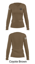 AFETA 79852088 Women's Long Sleeve V-neck Shirt - 17