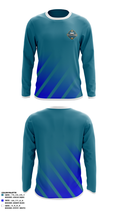 Voyagers Futsal Club 86723789 Long Sleeve Performance Shirt 2