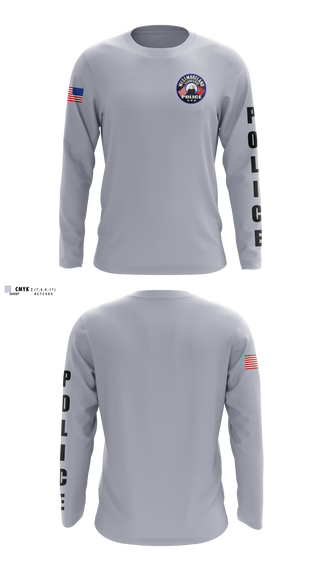 Long Sleeve Performance Shirt, Westmoreland PD, Police, Teamtime, Team time, sublimation, custom sports apparel, team uniforms, spirit wear, spiritwear, sports uniforms, custom shirts, team store, custom team store, fundraiser sports, apparel fundraiser