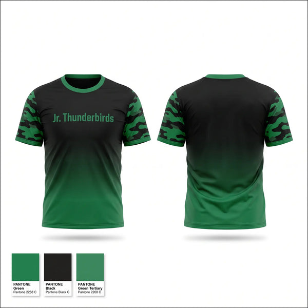 Short Sleeve Performance Shirt, Jr. Thunderbirds, Baseball, Teamtime, Team time, sublimation, custom sports apparel, team uniforms, spirit wear, spiritwear, sports uniforms, custom shirts, team store, custom team store, fundraiser sports, apparel fundraiser