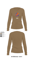 1BSTB 82169238 Women's Long Sleeve V-neck Shirt - 2